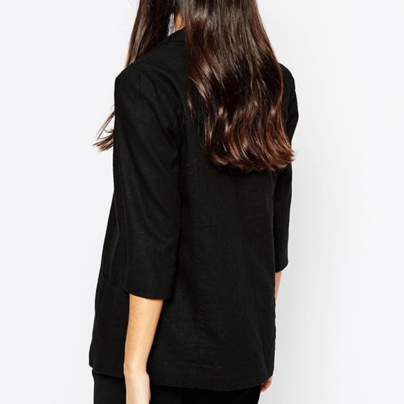 Vero Moda linen blend casual blazer - Picture 2 of 14